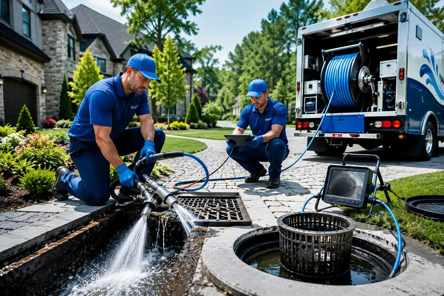 Local outdoor drain cleaning professionals in Curryville, MO